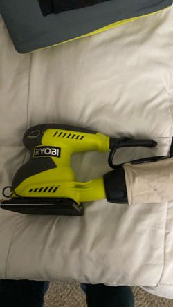 Ryobi S652DG 2 Amp 1/4 Sheet Finish Sander Corded With Dust Collector And Bag