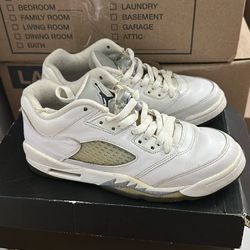 Retro Jordan 5s. Boys Size 5Y. Used