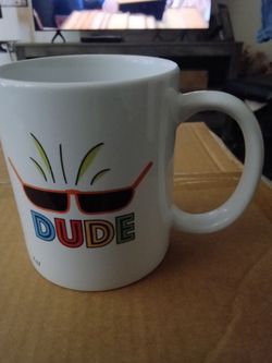 DUDE coffee mug