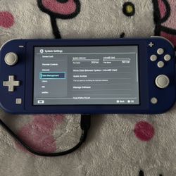 Purple Nintendo Lite