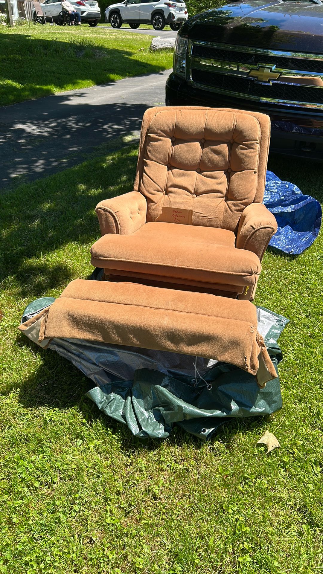 Small Brown Recliner