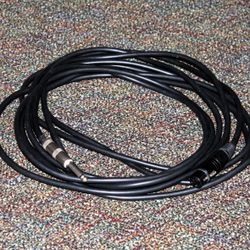 Neutrik NC3FX XLR Female to 1/4 TS Unbalanced Audio Sound Microphone Cable 20 Ft
