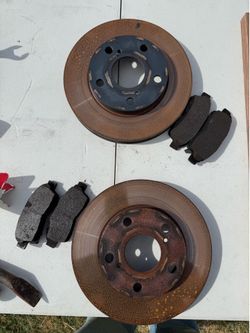 1999 Toyota Camry, front rotors and brake pads