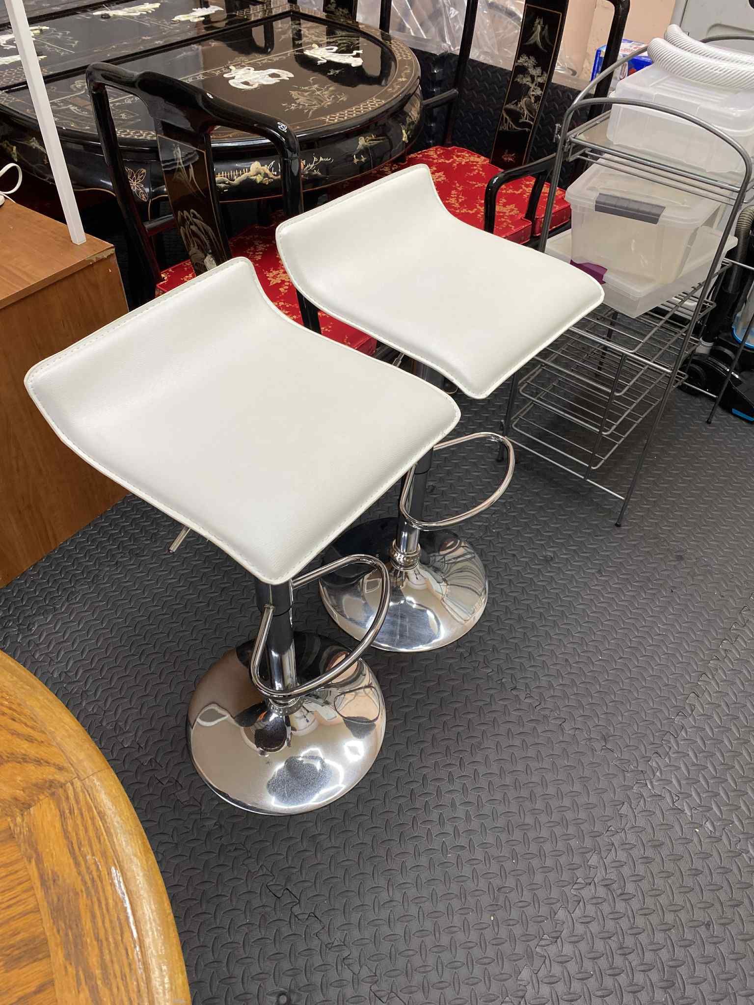 White Barstools