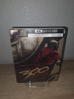 300 Steelbook 4K UHD - Brand New 