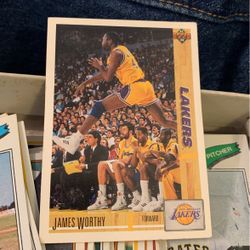 Los Angeles Lakers James were the trading card number 146