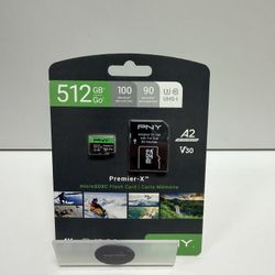 PNY 512GB Premier Micro SDXC Flash Memory Card