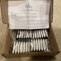 Bethlehem Lights Set of 4 Indoor/Outdoor Fairy Micro Light Strands, White Lights