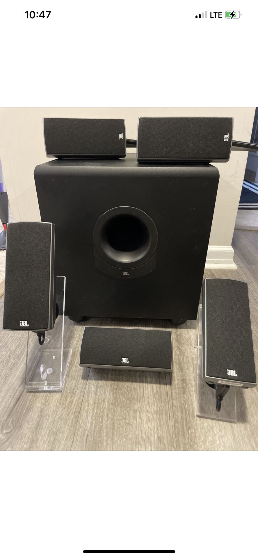 JBL Real Home Cinema 5+1 System Sub150, 150sicen, 150sisat Works