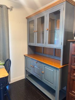 Ethan Allen Hutch Cabinet