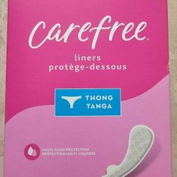 (2) Carefree 49ct Thong Liners