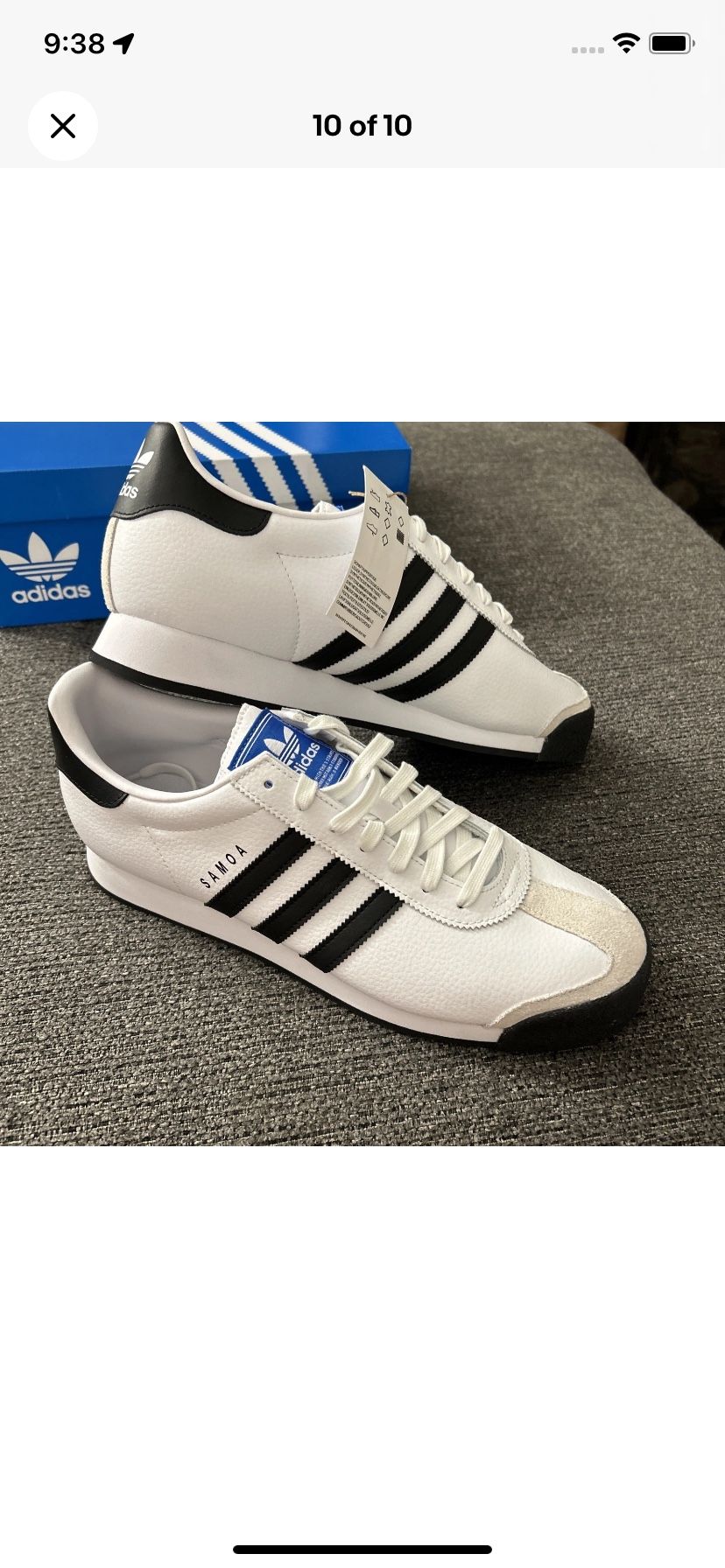 Adidas Samoa New In Box With Tag Us Shoe Size 11