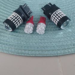 Red LED Headlights and Park For Crown Vic.