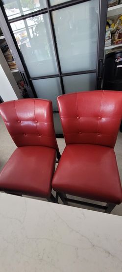 Red Bar Chair Stool