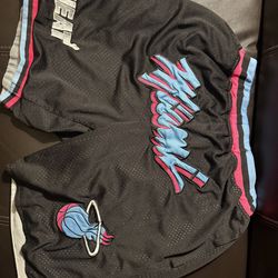 Heat basketball shorts