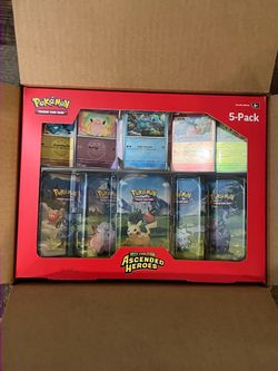 Pokémon Ascended Heroes Costco 5 Tin Set