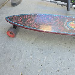 SANTA CRUZ SUGAR SKULL LONG BOARD