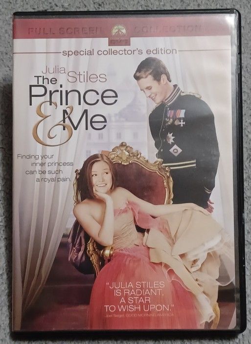 The Prince And ME DvD Movie Show Love Story Julia Stiles