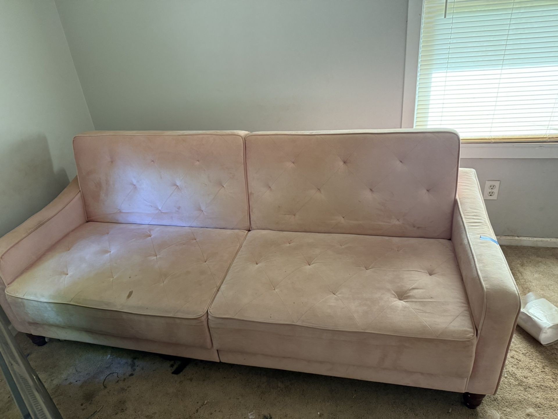Cute Pink Sleeper Couch