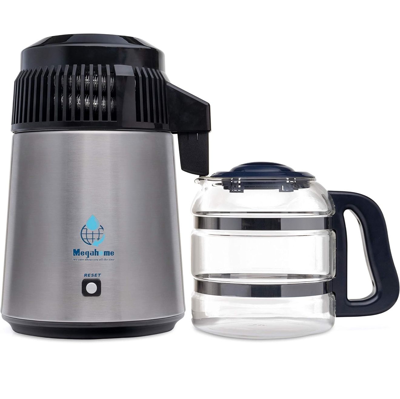 Countertop Water Distiller Stainless, Glass Collection