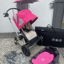 Older Model Bugaboo Chameleon With Accessories 