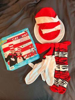 cat in the hat adult costume