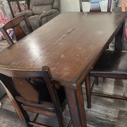 Wood Dining Table 