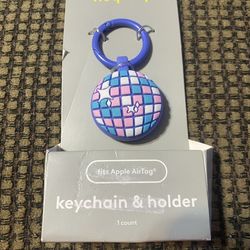 Heyday Disco Ball Air Tag Keychain Holder