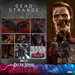 Hot Toys MMS654 DEAD STRANGE Marvel Doctor Strange The Multiverse Of Madness 1/6 Figure