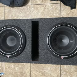 Rockford Fosgate 8” P2 And Amp