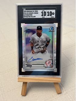 Ezequiel Duran 1st Bowman Auto SGC 10
