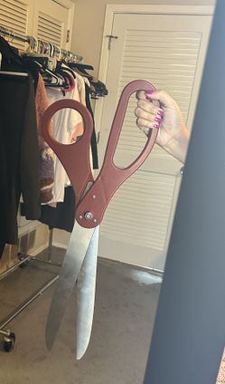 Giant Ribbon Cutting Scissors