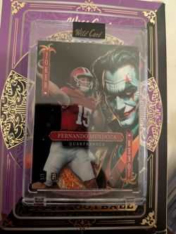Wild Card Fernando Mendoza Joker Rookie Card 1/1