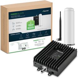 Fusion2Go 3.0 in-vehicle cell phone signal booster provides the maximum gain and power possible, ensuring seamless cellular connectivity in remote are