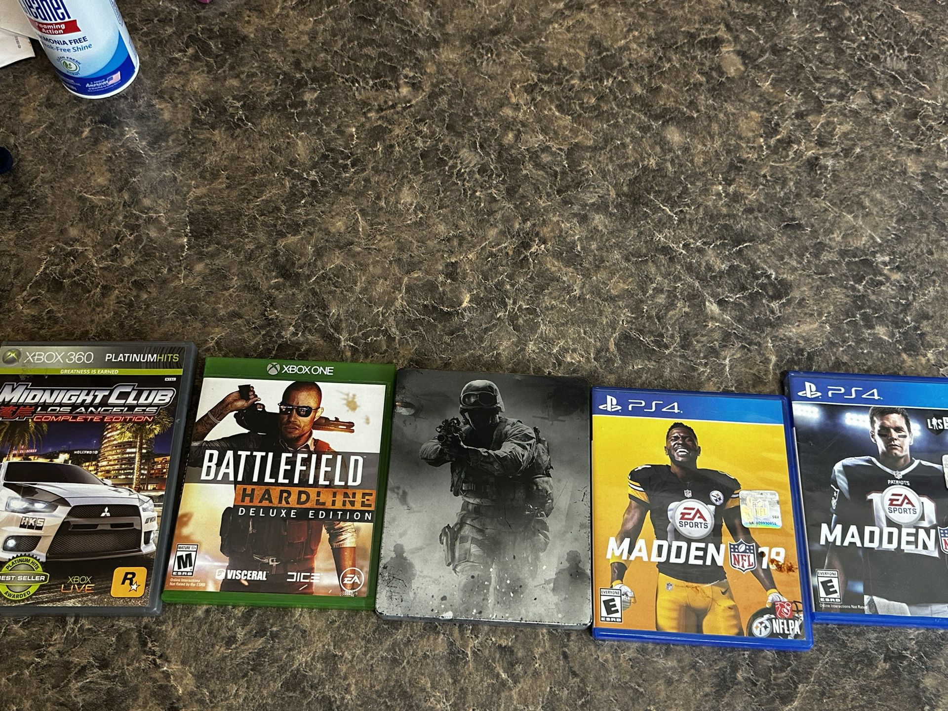 5 Console Games 