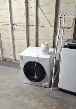Black and decker portable washer, dryer, and stand