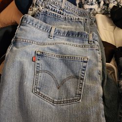2 Pairs Of Levi Jeans