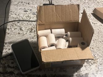 Square Terminal With Receipt Paper