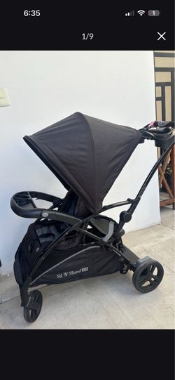 2-1 Sit n stand stroller