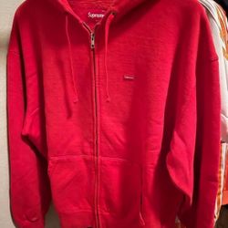 Supreme Zip Up Hoodie Size medium 