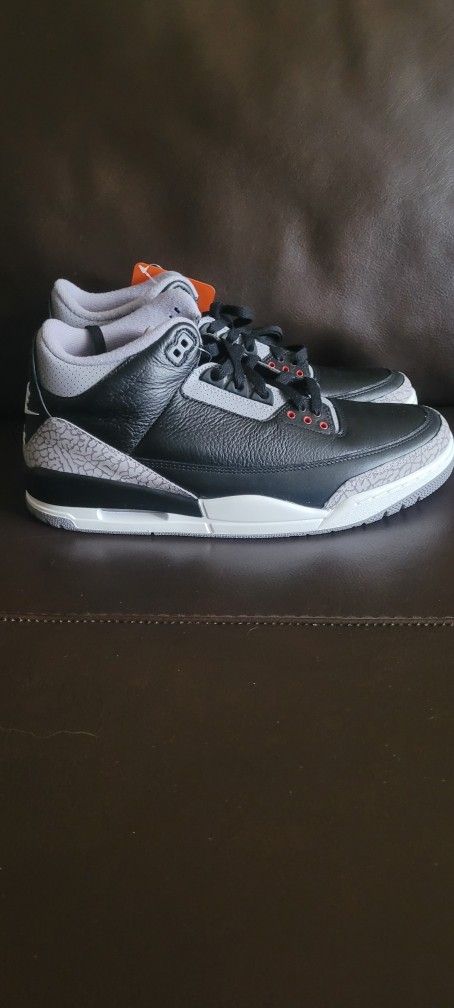 Jordan 3 BLACK CEMENT (NO ORIGINAL BOX, B GRADES)