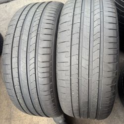 I Have 2 Tires 255-40-23 Pirelli Pzero 70% Tread Life $150 For Both 