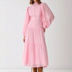Pink Women Dress