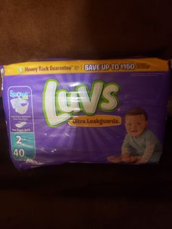Great Price.....Luvs Size 2 Diapers