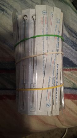 Brand new tattoo needles from shaders to liners. Switch to cordless tattoo gun and need to get rid of these. They are going to be added to my tattoo s
