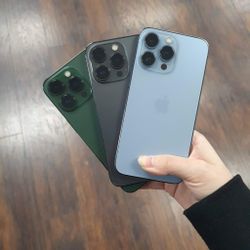 iPhone 13 Pro 6.1" (Unlocked) 128GB Good Alpine Green