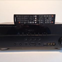 Yamaha HTR-3064 HDMI 5.1 A/V Receiver With Remote Tested Works 