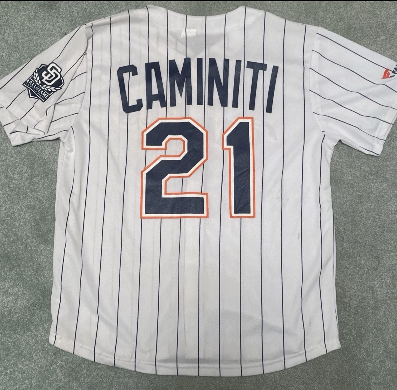 San Diego padres 1998 Retro Vintage Jersey Ken Caminiti MLB