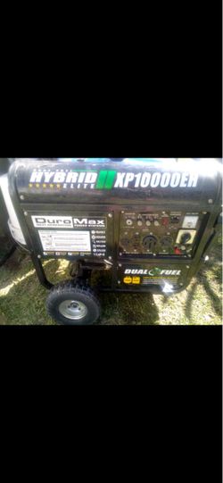 DuroMax XP10000EH Dual Fuel Hybrid Generator