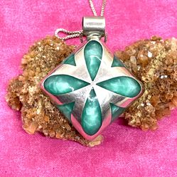Sterling Mexican Necklace. 2761
